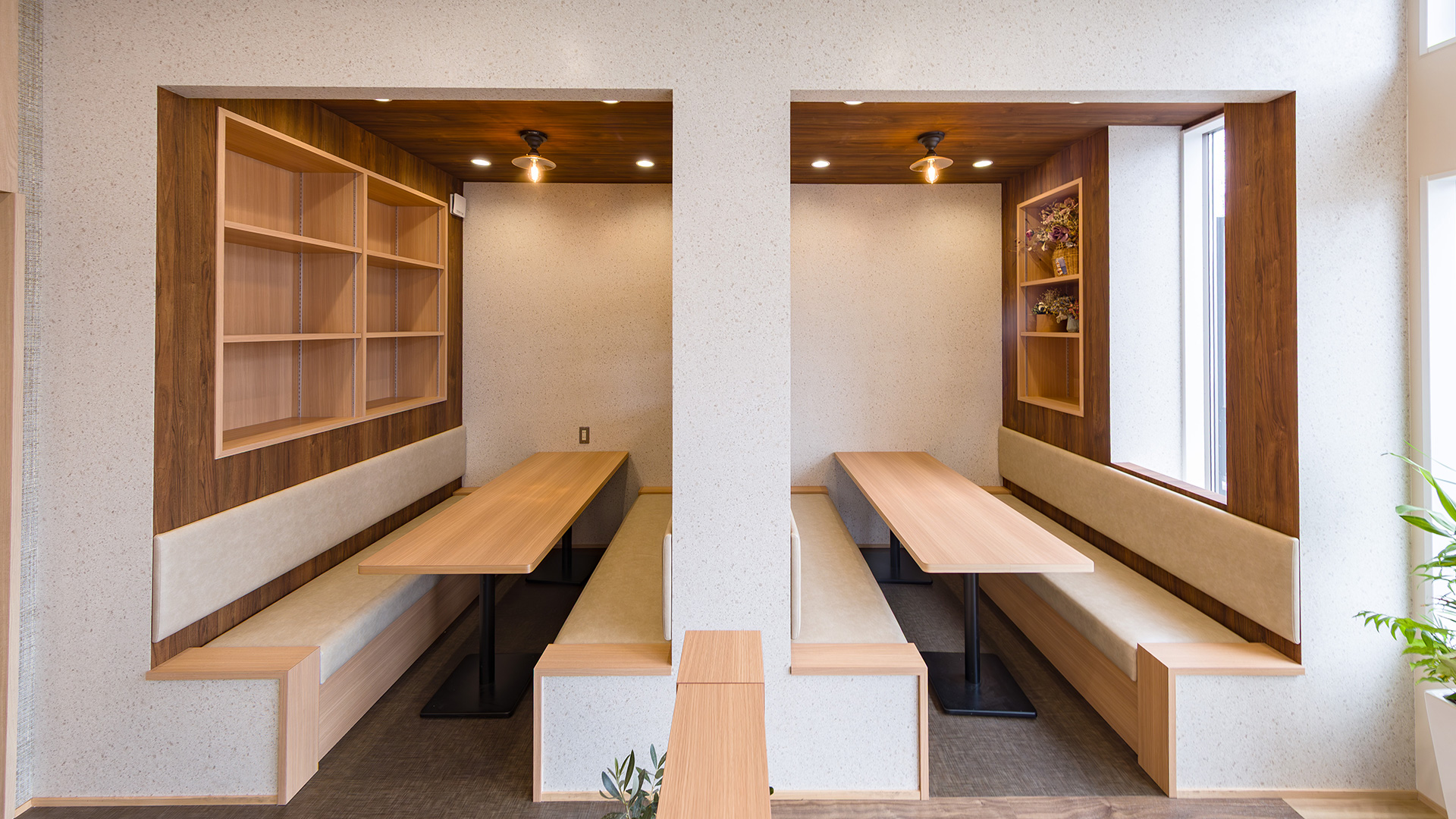 落ち着きと解放感を両立させた空間3