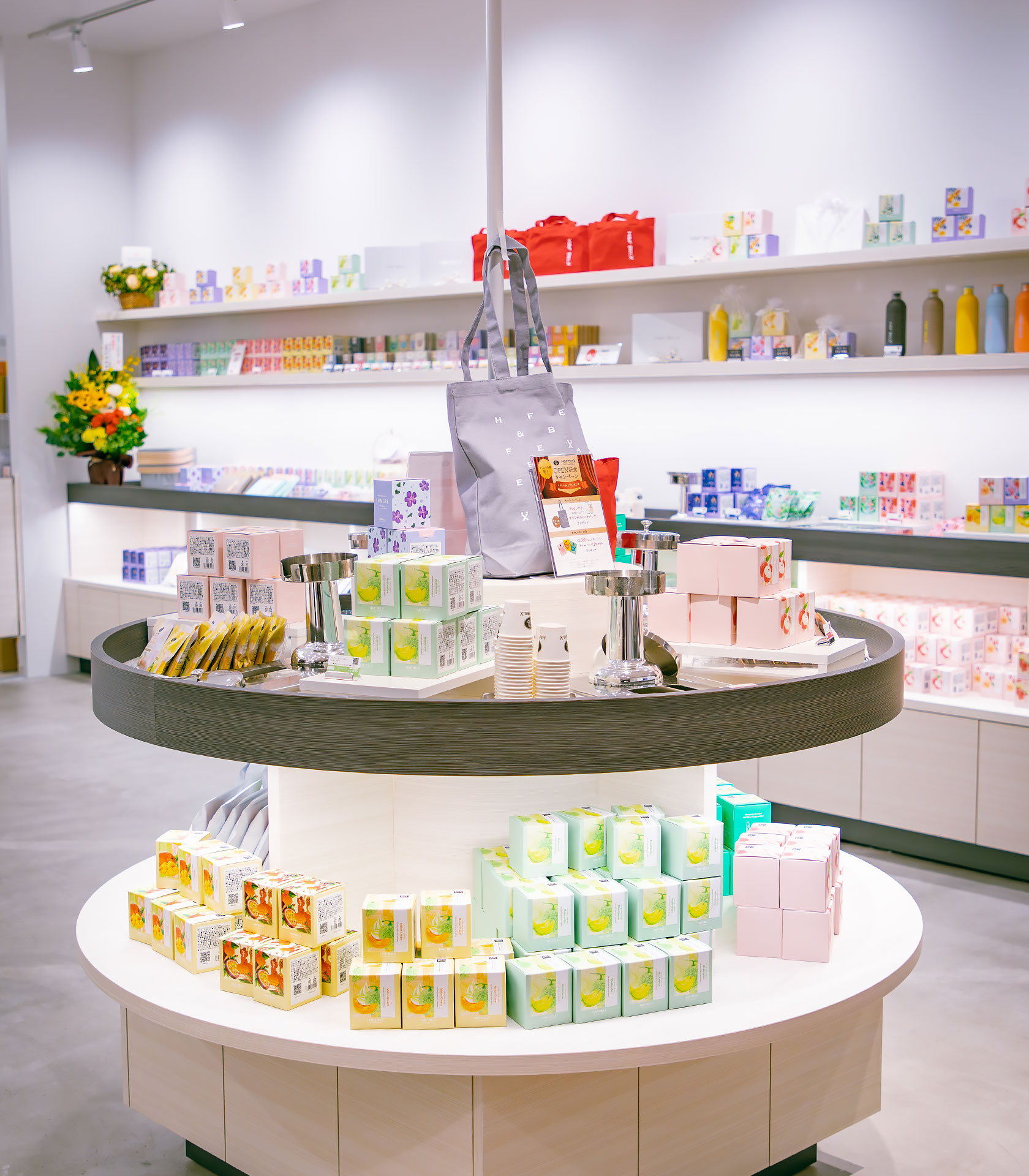 専用の展示什器