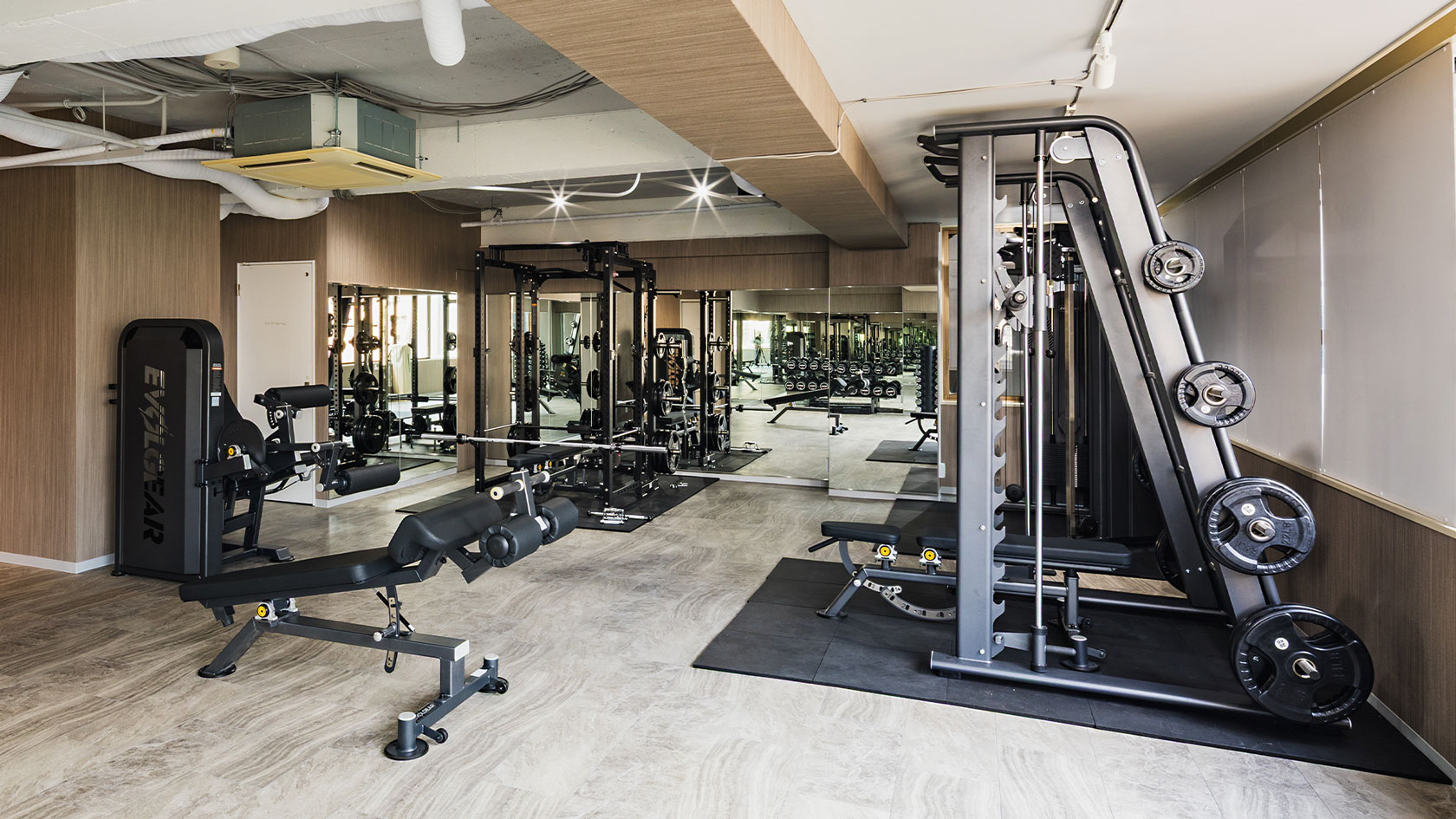 トレーニングスペース全景