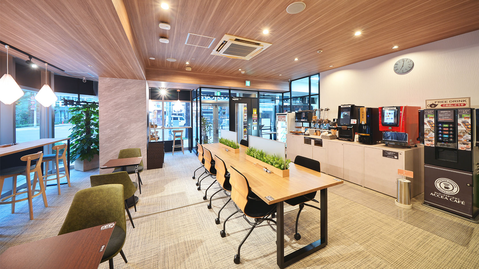 ACCEA CAFÉ 堺筋長堀橋店内観