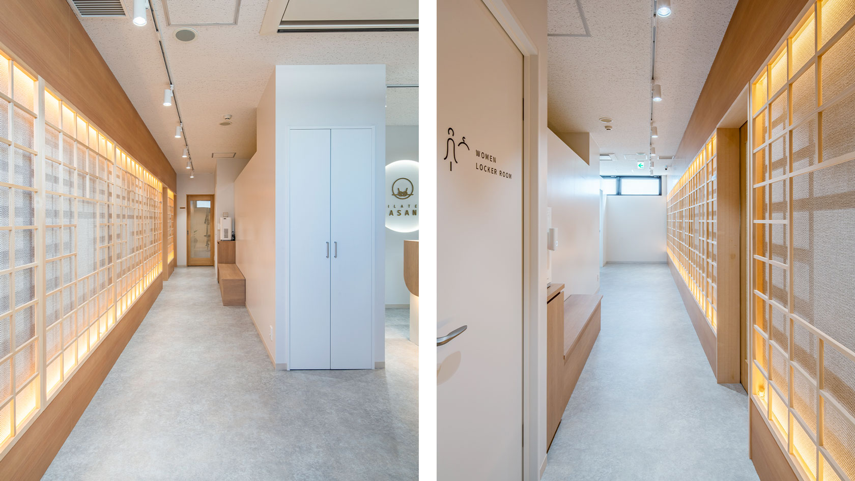 格子の意匠パネル