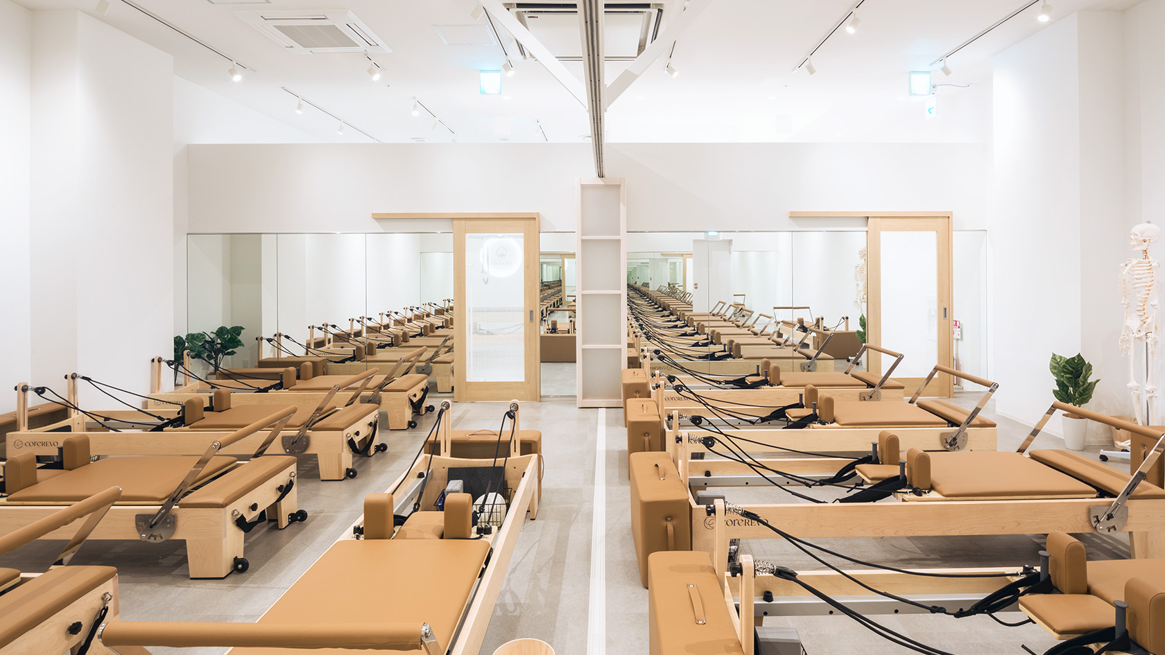 2間続きのスタジオは連結して使用も可能